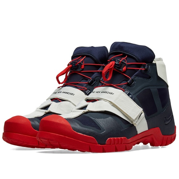 NIKE SFB MOUNTAIN X UNDERCOVER BOOTS NAVY BLUE RED OBSIDIAN SZ 10 NEW WARRIOR - Picture 16 of 16